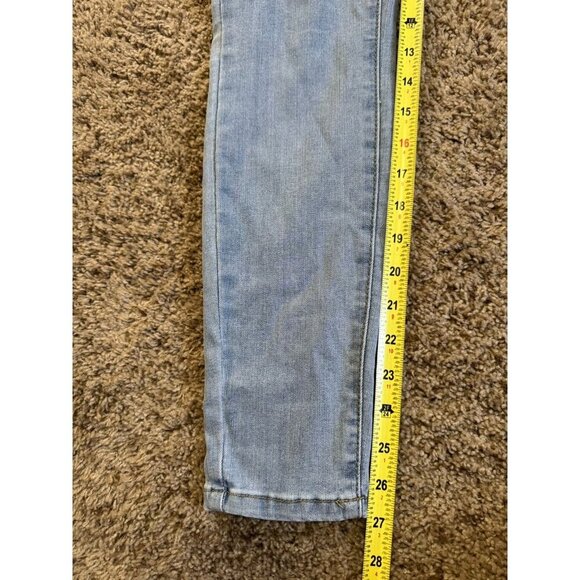 JUDY BLUE Jeans Pull On Skinny Fit Blue Stretch Denim Light Wash Sz 5/27 27x27 - Picture 5 of 7